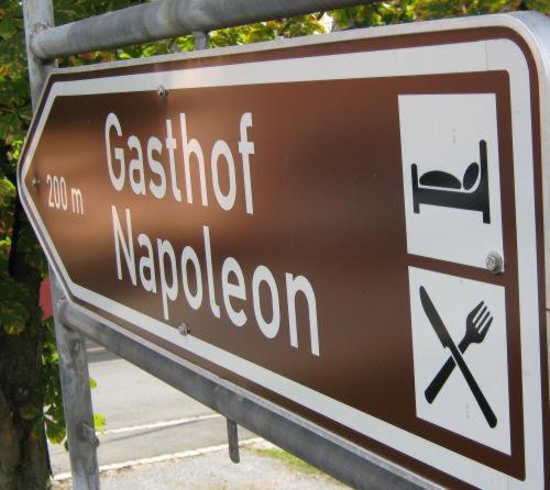 Gasthof Napoleon Selbitz Kültér fotó